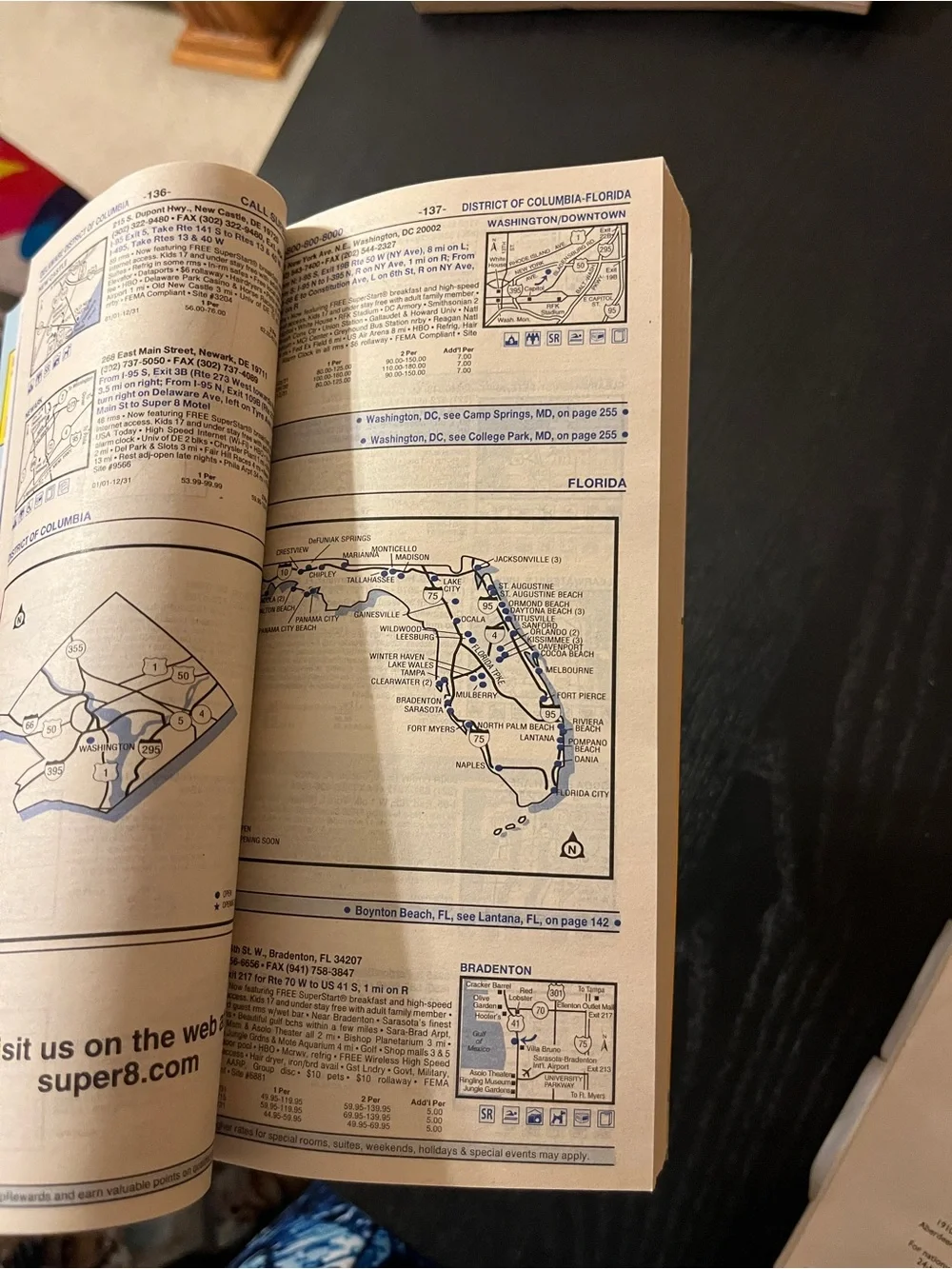 Vintage Super 8 Motel International Directory Travel Booklets Lot 2003 2005 2007